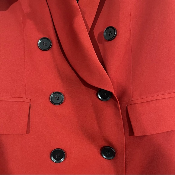 Strut & Bolt size Small red orange blazer - Picture 4 of 12